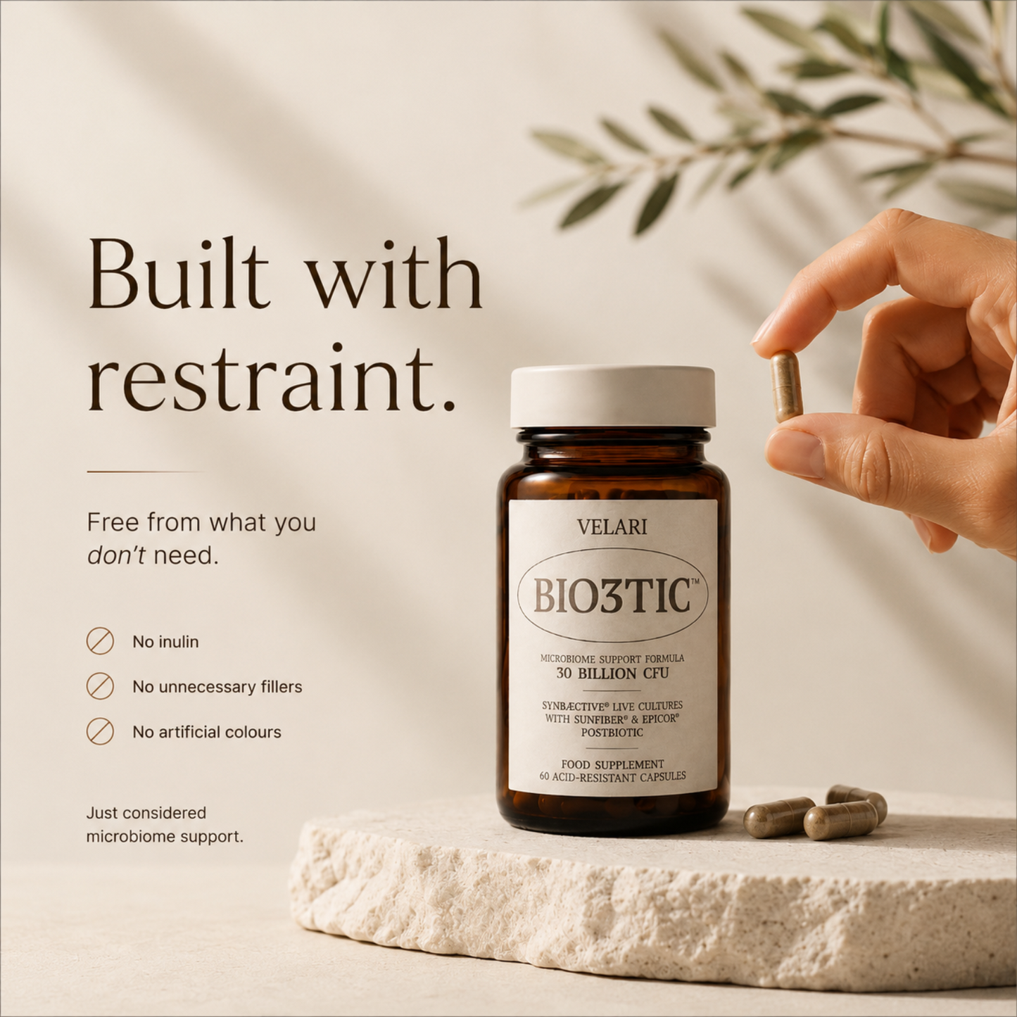 Velari Bio3tic® | Advanced Tri-Biotic Formula